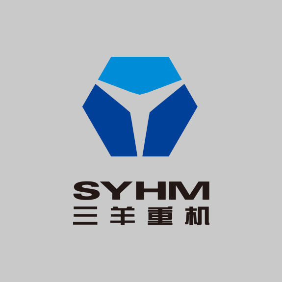 機(jī)械制造業(yè)品牌高端logo設(shè)計(jì) 三羊重機(jī)標(biāo)志設(shè)計(jì)